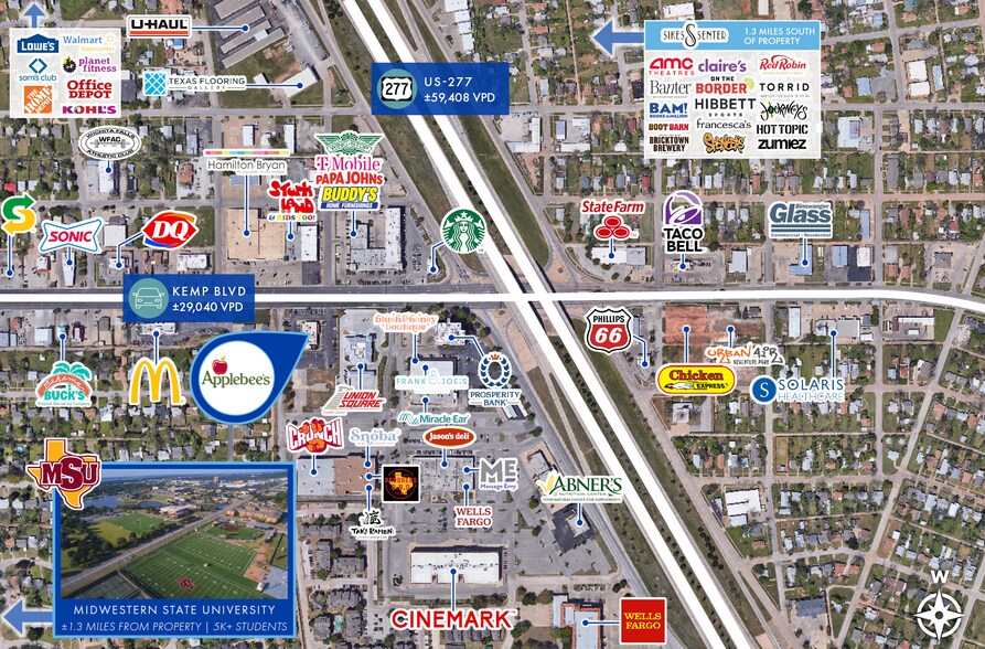 More Photos Of 2911 Kemp Blvd, Wichita Falls Restaurant For Sale