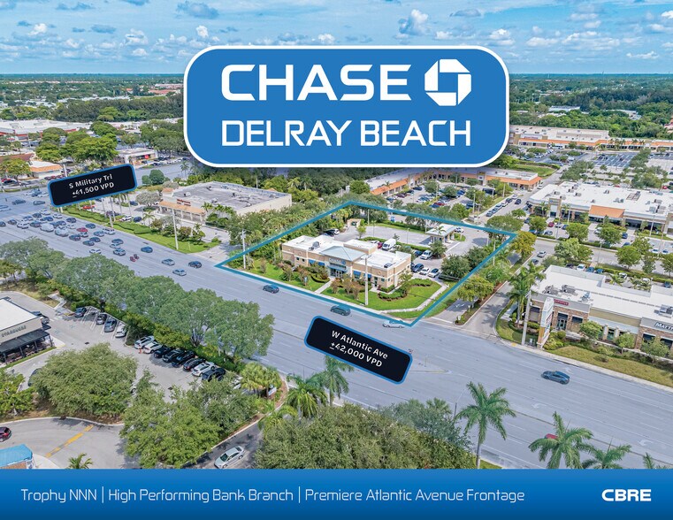Primary Photo Of 4899 W Atlantic Ave, Delray Beach Bank For Sale