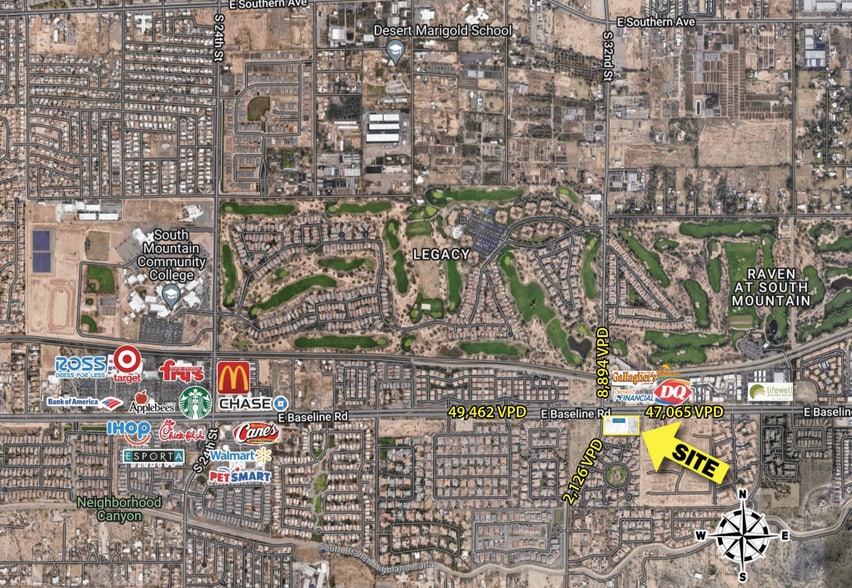 More Photos Of 32nd St & Baseline Rd, Phoenix General Retail For Lease