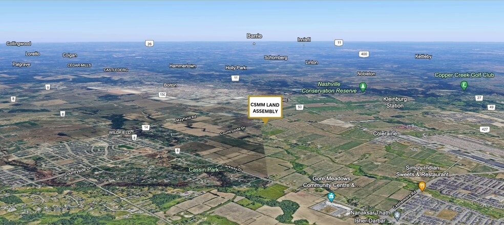 More Photos Of , Brampton Land For Sale