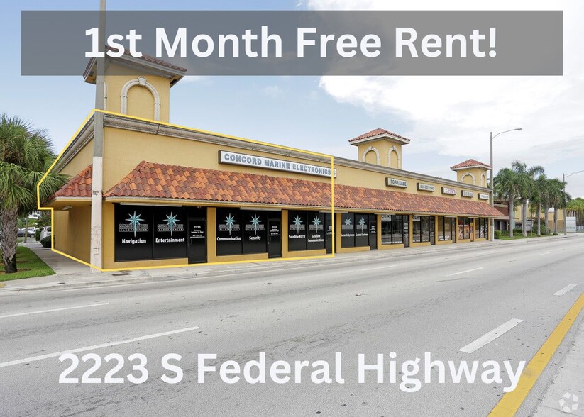 Primary Photo Of 2215-2223 S Federal Hwy, Fort Lauderdale Storefront For Lease