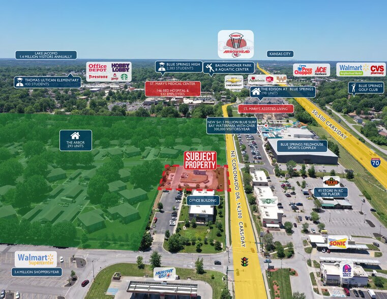 More Photos Of SEC of NE Coronado Dr. & NE Sunnyside School Rd., Blue Springs General Retail For Sale