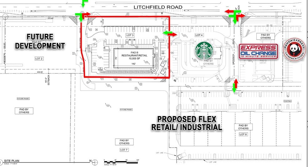 More Photos Of NWC Litchfield Rd & Waddell Rd, Surprise General Retail For Lease