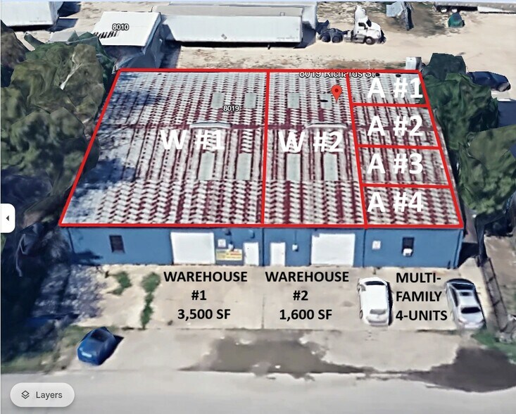 More Photos Of 8019 Richards St, Houston Flex For Sale