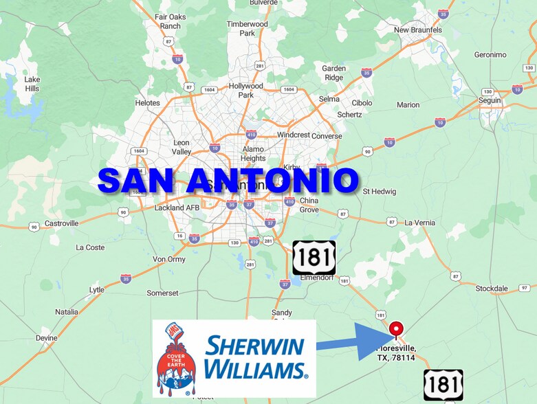 More Photos Of 1144 US Highway 81, Floresville Freestanding For Sale