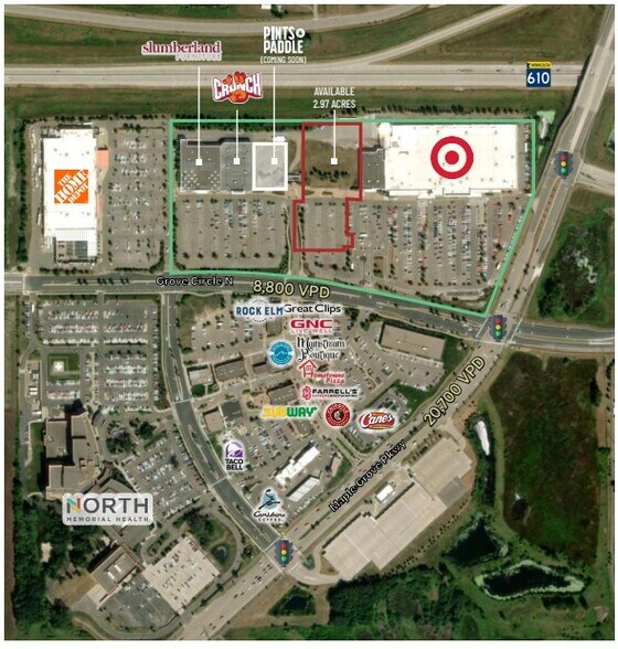 Primary Photo Of 15500 Grove Cir N, Maple Grove Land For Lease