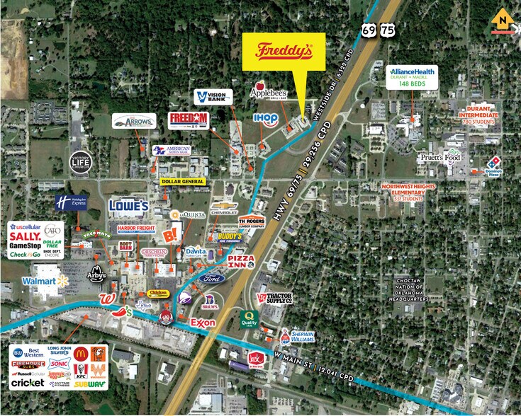 More Photos Of 1051 Westside Dr, Durant Fast Food For Sale