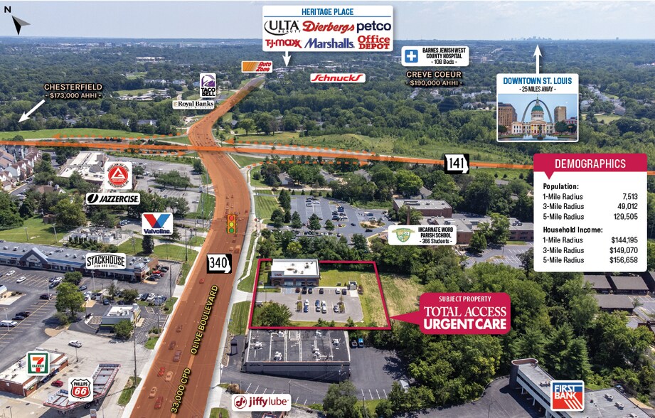 More Photos Of 13426 Olive Blvd, Chesterfield Medical For Sale