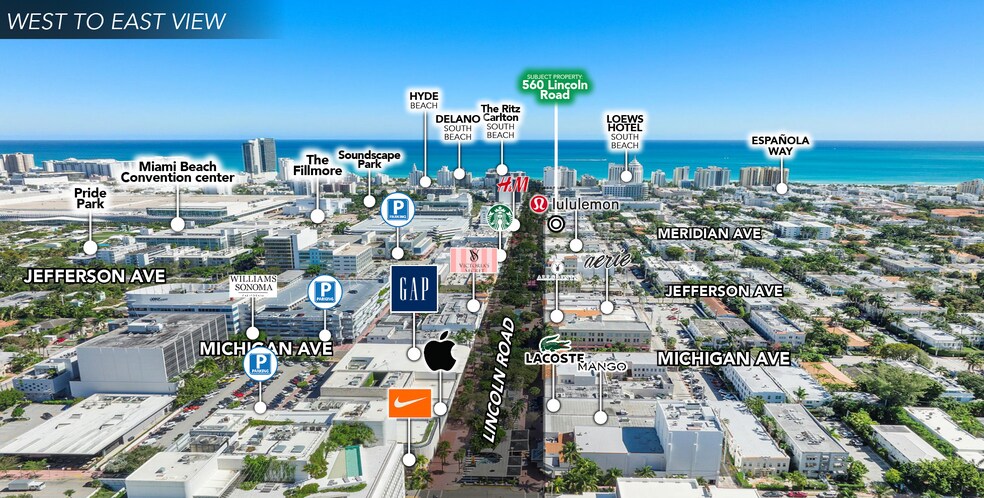 More Photos Of 540 Lincoln Rd, Miami Beach Office For Lease