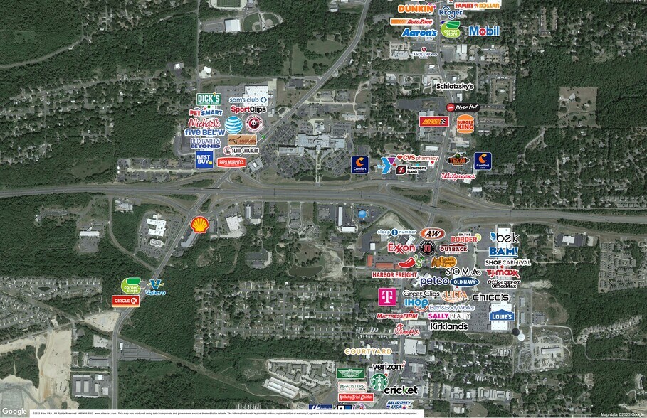 More Photos Of 135 Section Line Rd, Hot Springs Bank For Lease