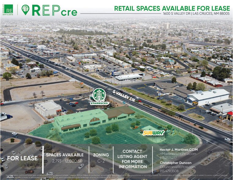 Primary Photo Of 1600 S Valley Dr, Las Cruces Freestanding For Lease