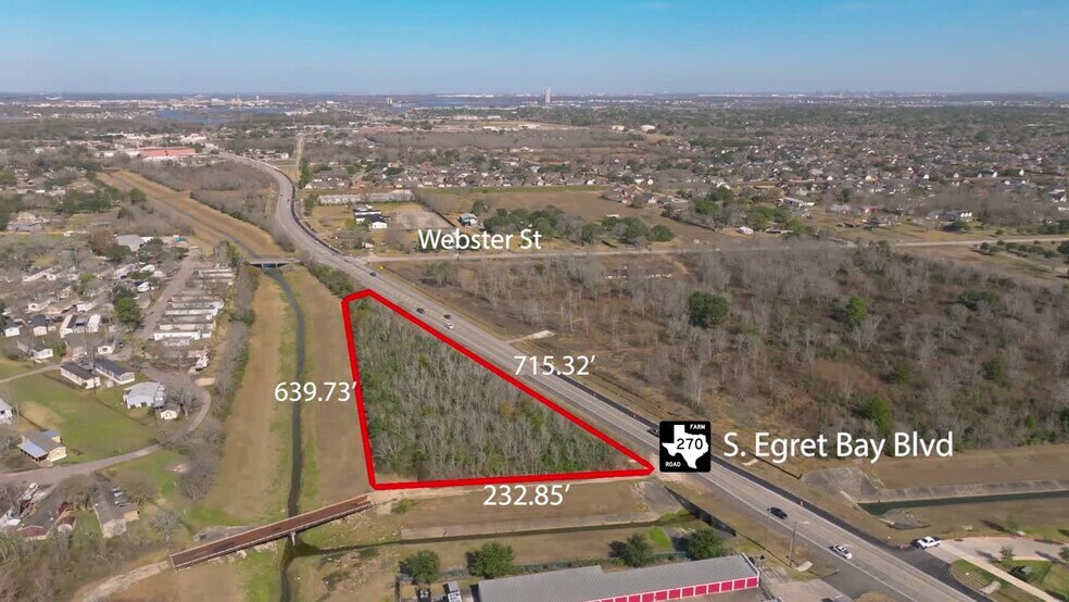 Primary Photo Of 1.93 AC @ Egret Bay Boulevard & Webster Street, League City Land For Sale
