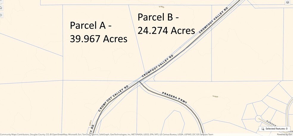 More Photos Of TBD Crowfoot Valley Rd, Parker Land For Sale