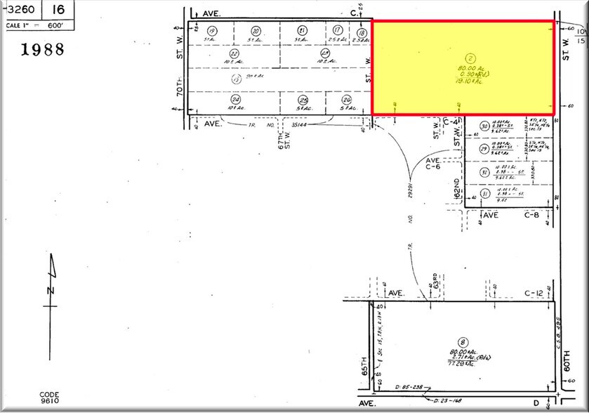 More Photos Of SWC 60th St West & Avenue C, Lancaster Land For Sale