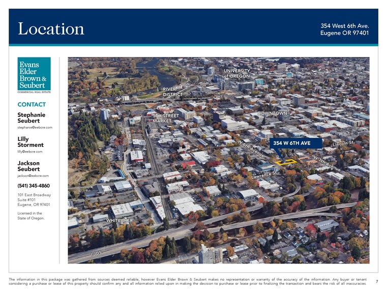 More Photos Of 354 W 6th Ave, Eugene Storefront Retail Office For Sale