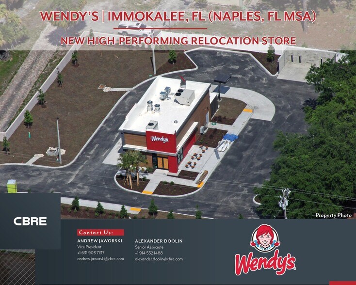 Primary Photo Of 820 N 15th St, Immokalee Fast Food For Sale