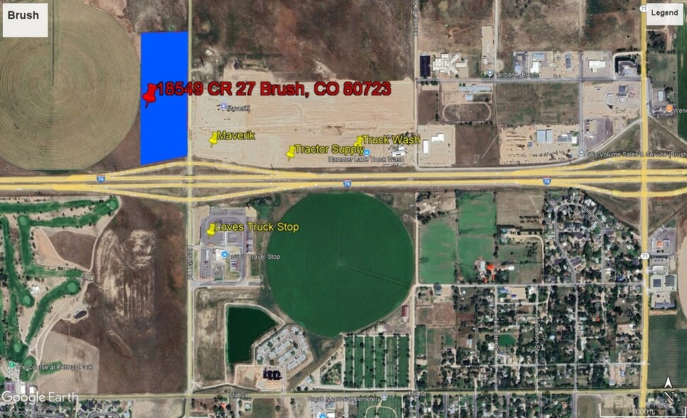 More Photos Of I-76 @ Hospital Rd Interchange, Brush Land For Sale