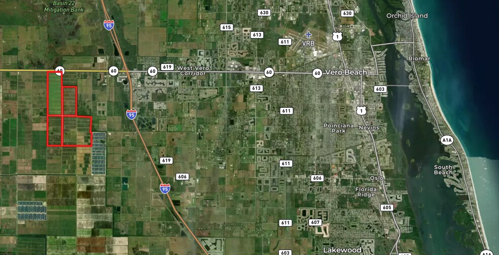 More Photos Of HWY 60 and West of I-95, Vero Beach Land For Sale