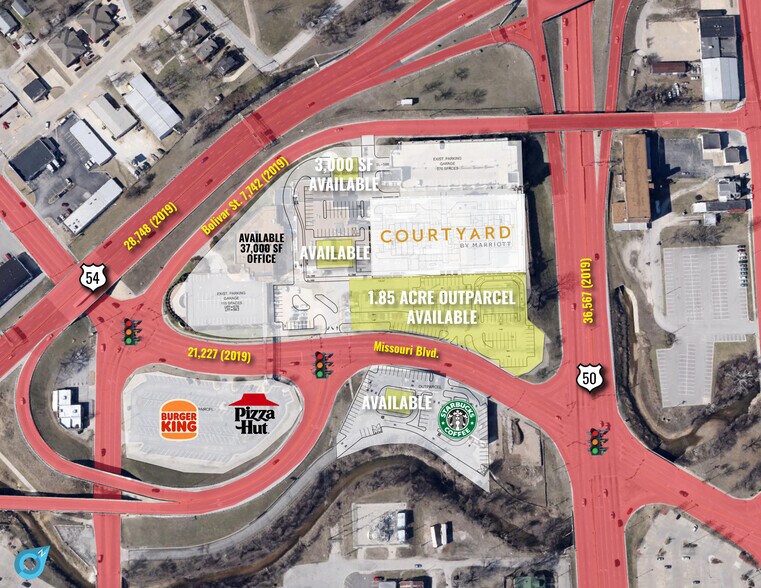 More Photos Of 505 Missouri Blvd, Jefferson City Land For Lease