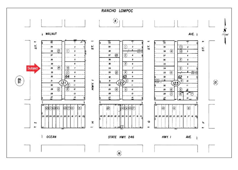 More Photos Of 124-126 N I St, Lompoc Storefront Retail Office For Sale