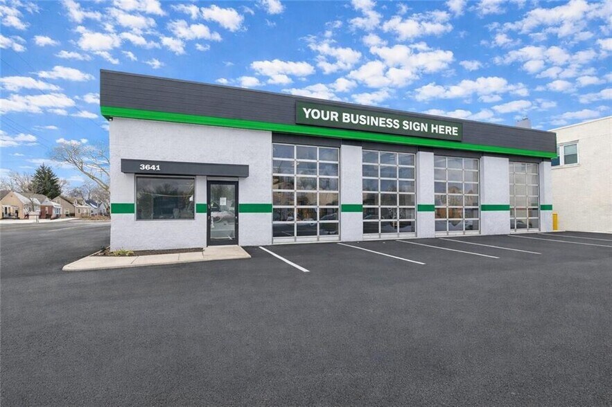 Primary Photo Of 3621 Dewey Ave, Rochester Service Station For Lease