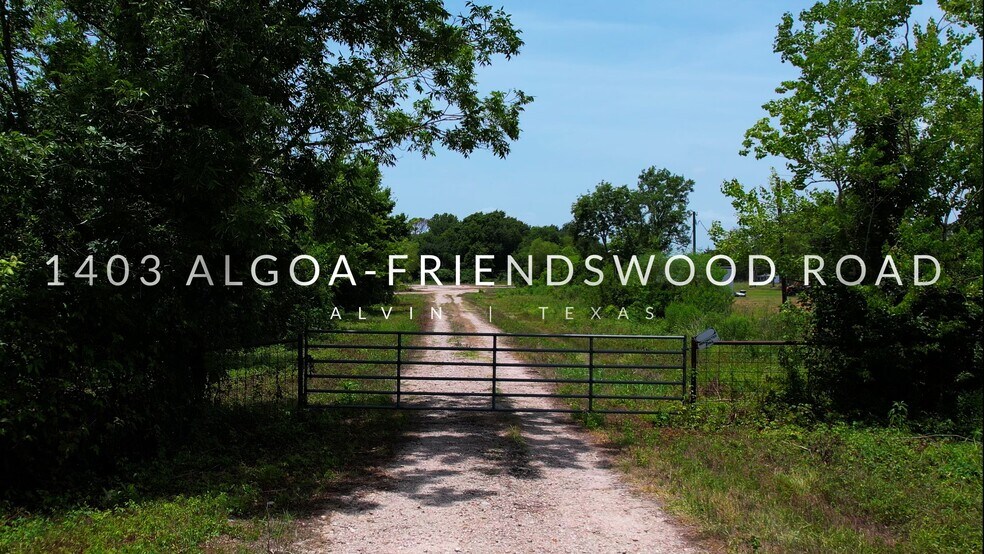 Primary Photo Of 1403 Algoa Friendswood Rd, Alvin Land For Sale