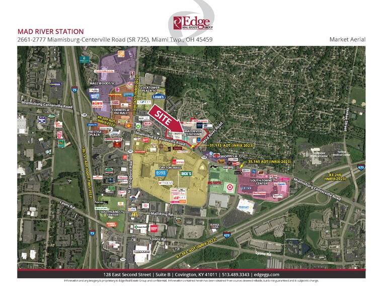 More Photos Of 2661-2751 Miamisburg Centerville Rd, Dayton Storefront For Lease