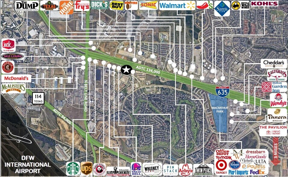 More Photos Of 3215 Regent Blvd, Irving Freestanding For Sale