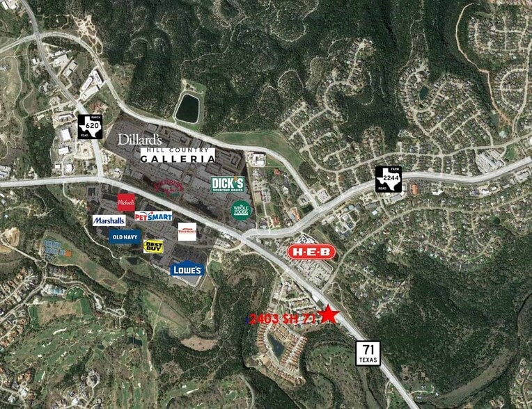 More Photos Of 12405 W Highway 71, Bee Cave Light Distribution For Lease