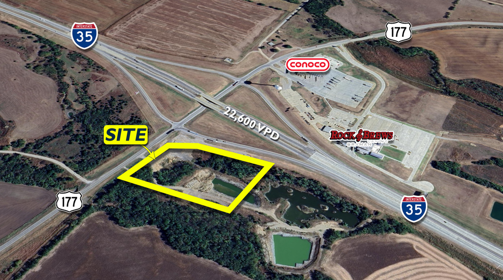 Primary Photo Of SWC OF I-35 & 177 hwy, Braman Land For Sale