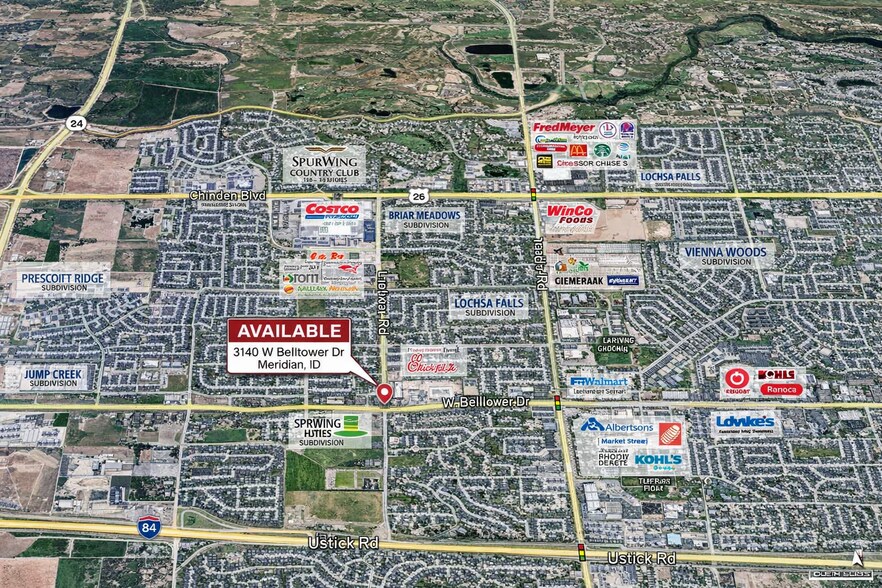 More Photos Of 3140 W Belltower Dr, Meridian Office For Lease