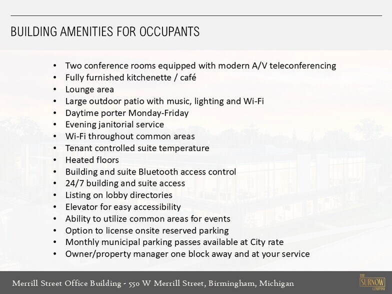 More Photos Of 550 W Merrill St, Birmingham Office For Lease