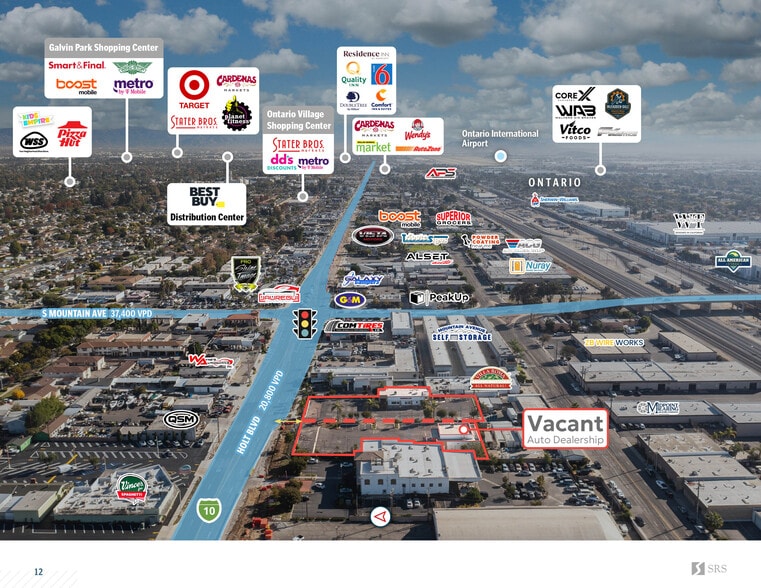 More Photos Of 1201 W Holt Blvd, Ontario Auto Dealership For Sale