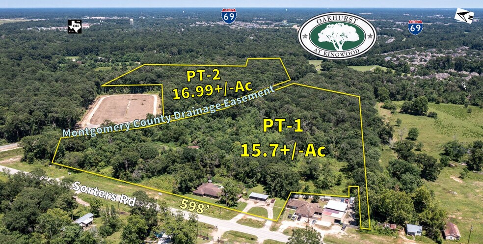 Primary Photo Of 24045 & 24055 Sorters, Porter Land For Sale