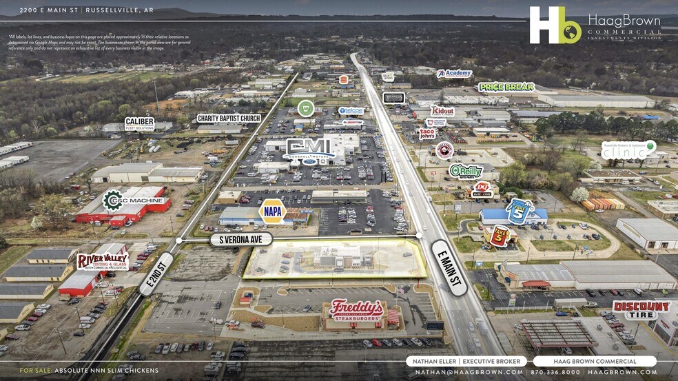 More Photos Of 2200 E Main St, Russellville Fast Food For Sale