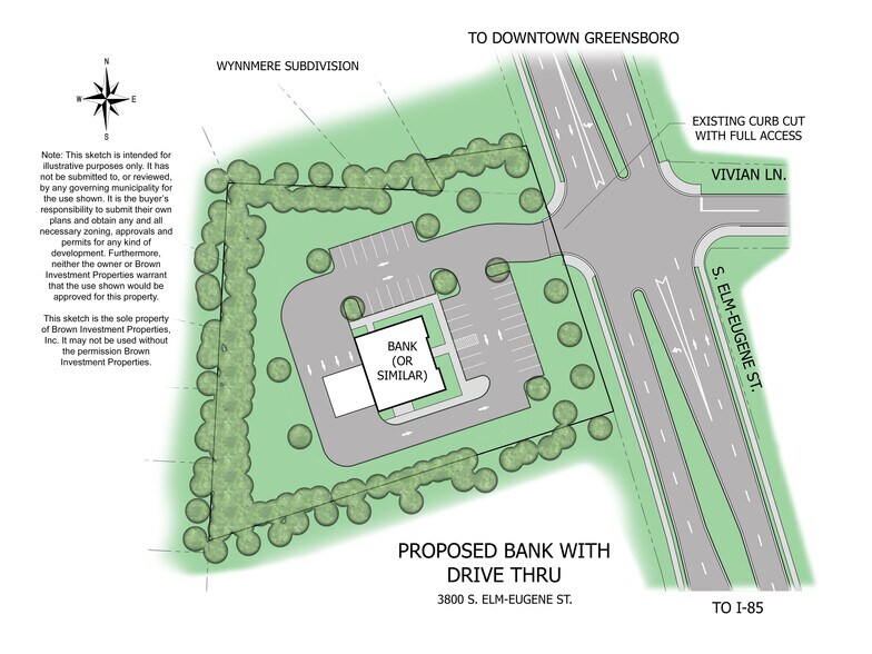 More Photos Of 3800 S Elm Eugene St, Greensboro Land For Sale