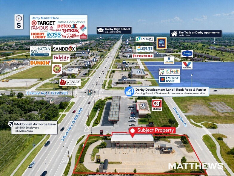More Photos Of 2825 N Rock Rd, Derby Carwash For Sale