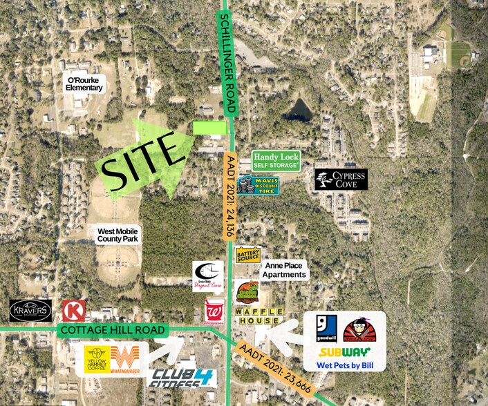 More Photos Of 2040 Schillinger Rd S, Mobile Freestanding For Lease