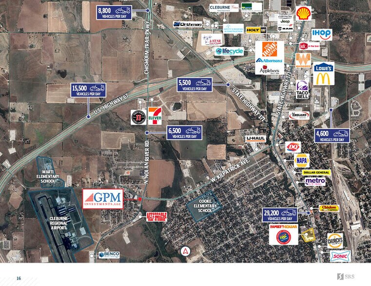 More Photos Of 1715 N Nolan River Rd, Cleburne Service Station For Sale