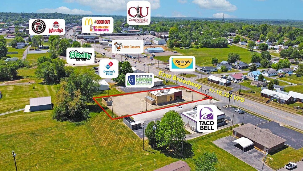 More Photos Of 730 E Broadway St, Campbellsville General Retail For Lease