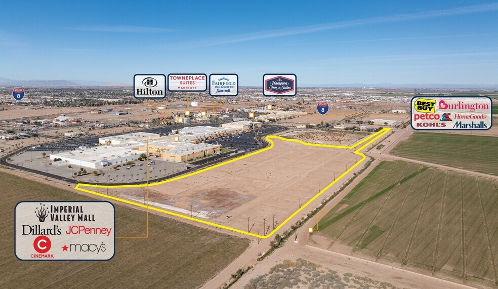 Primary Photo Of E Danenberg Rd @ South Dogwood Rd, El Centro Land For Sale