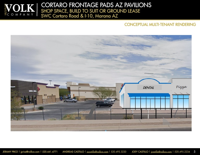 More Photos Of SWC N Cortaro & I-10 Rd, Tucson General Retail For Lease
