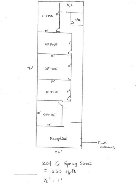 More Photos Of 204 Spring St, Macon-Bibb Office For Sale