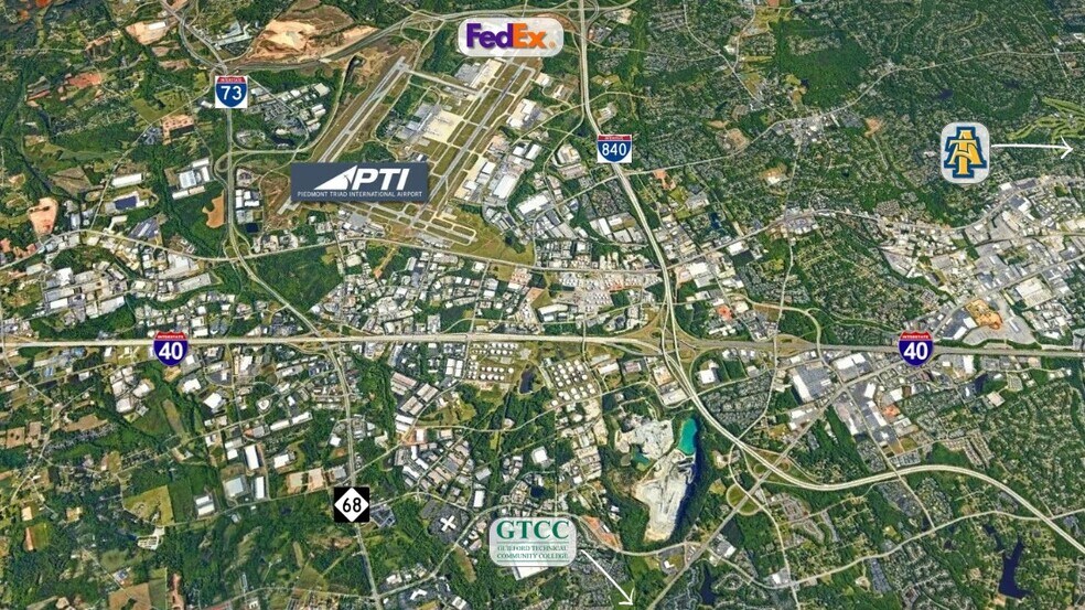 More Photos Of 1021 Tarrant Rd, Greensboro Land For Lease