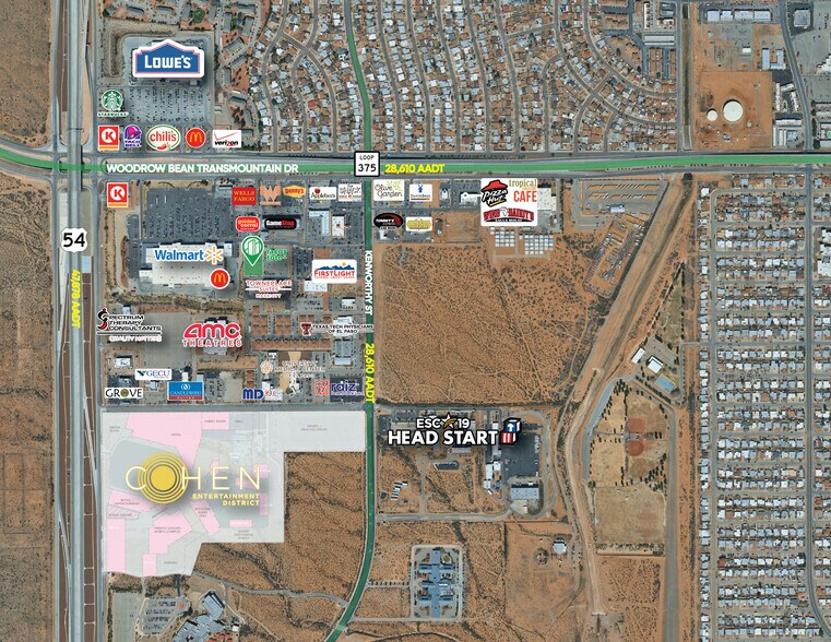 More Photos Of 4610 Woodrow Bean Transmountain, El Paso Land For Sale