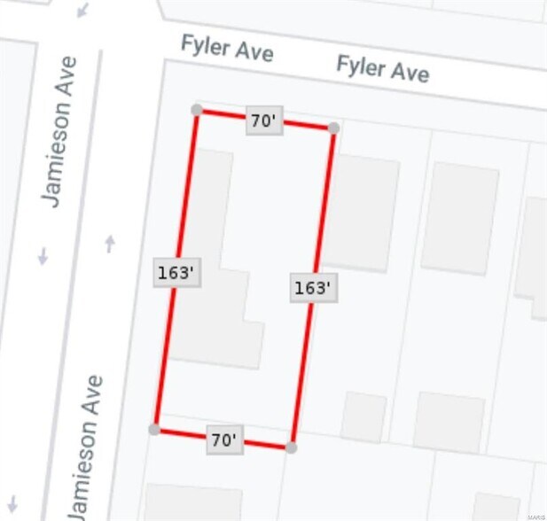 More Photos Of 6846 Fyler Ave, Saint Louis Land For Sale