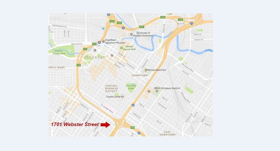 More Photos Of 1701 Webster St, Houston Freestanding For Lease