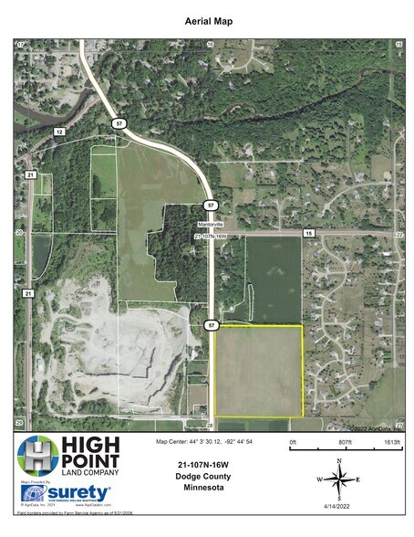 More Photos Of TBD Highway 57, Kasson Land For Sale