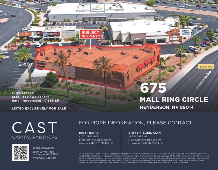 Primary Photo Of 675 Mall Ring Cir, Henderson Restaurant For Sale