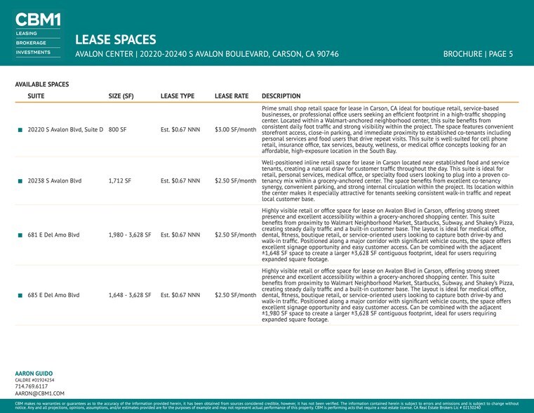 More Photos Of 20220-20240 Avalon Blvd, Carson Unknown For Lease